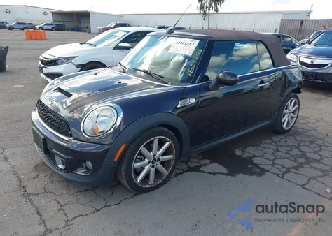 2012 Mini Cooper S z USA, uszkodzony, nr VIN WMWZP3C5XCT549880